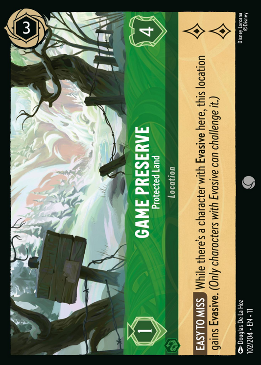 Winterspell - 102/204 - Game Preserve - Protected Land