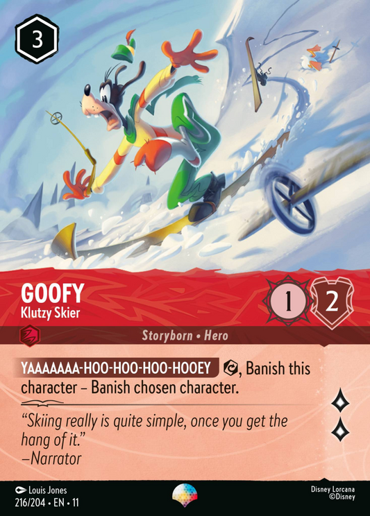 Winterspell - 216/204 - Goofy - Klutzy Skier