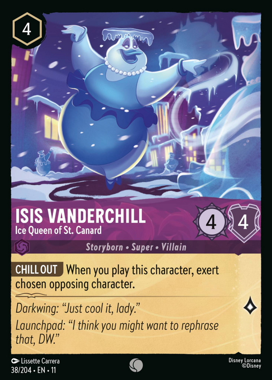 Winterspell - 038/204 - Isis Vanderchill - Ice Queen of St. Canard
