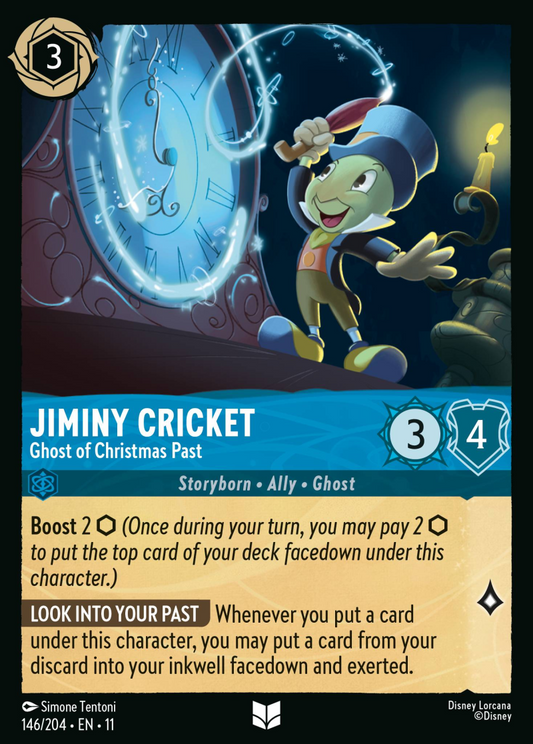 Winterspell - 146/204 - Jiminy Cricket - Ghost of Christmas Past