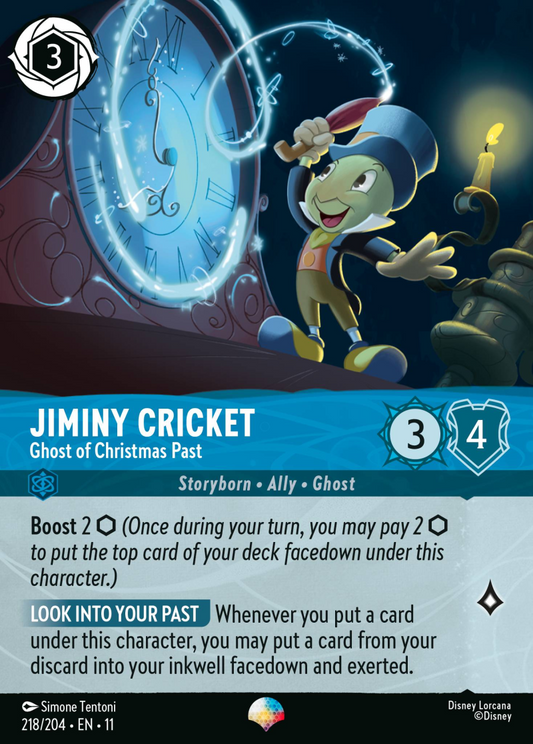 Winterspell - 218/204 - Jiminy Cricket - Ghost of Christmas Past