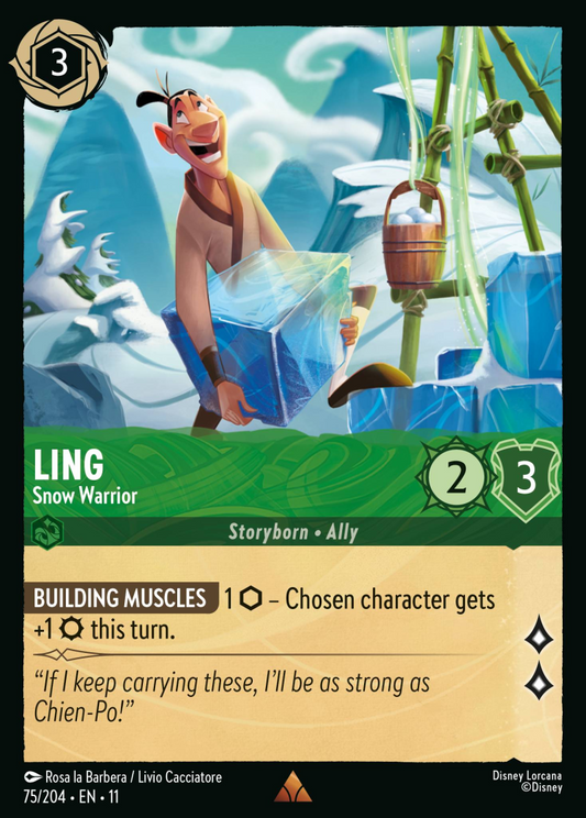 Winterspell - 075/204 - Ling - Snow Warrior
