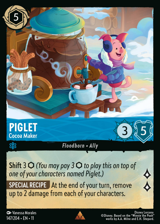 Winterspell - 147/204 - Piglet - Cocoa Maker