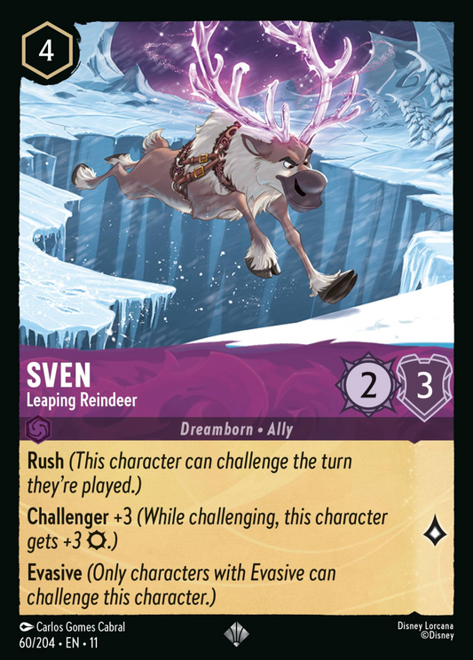 Winterspell - 060/204 - Sven - Leaping Reindeer