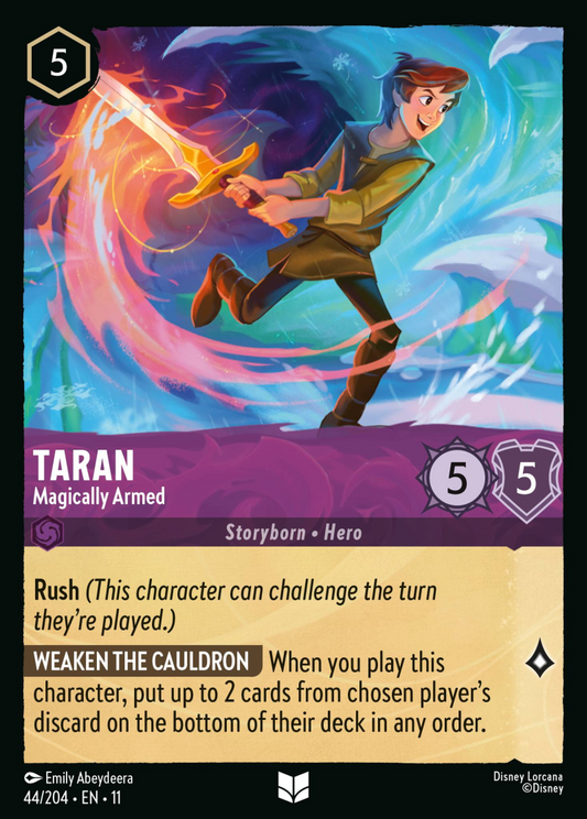 Winterspell - 044/204 - Taran - Magically Armed