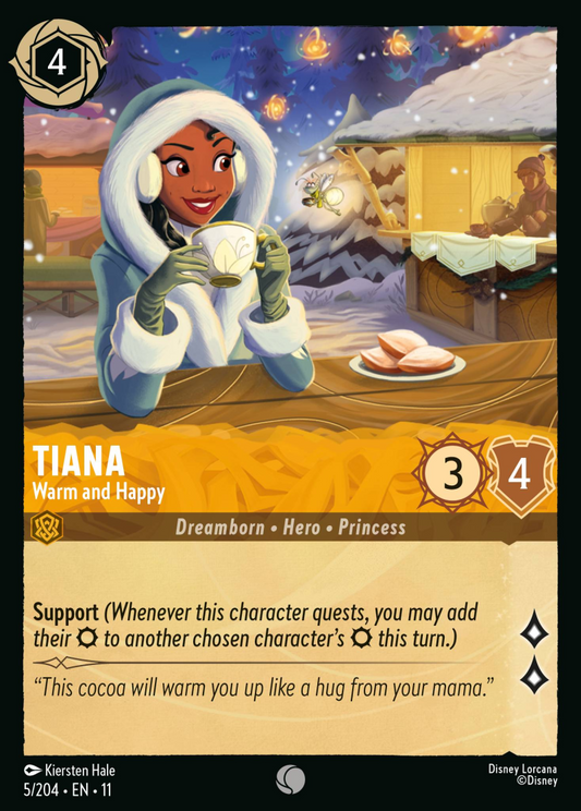 Winterspell - 005/204 - Tiana - Warm and Happy