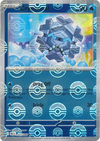 Black Bolt - 027/086 - Cryogonal - Poké Ball Reverse Holo
