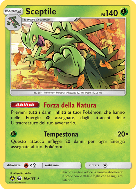 CES - 010a/168 - Sceptile - Cosmos Holo