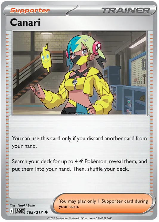 Ascended Heroes - 185/217 - Canari