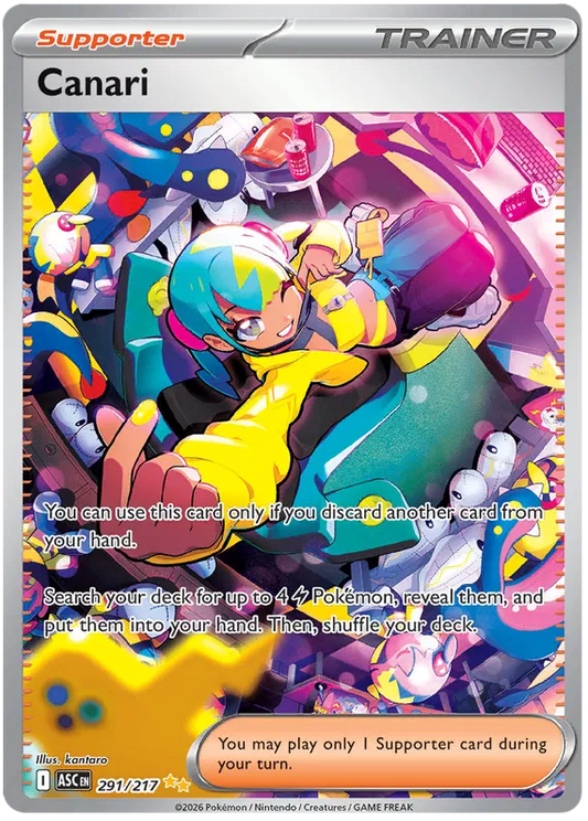 Ascended Heroes - 291/217 - Canari