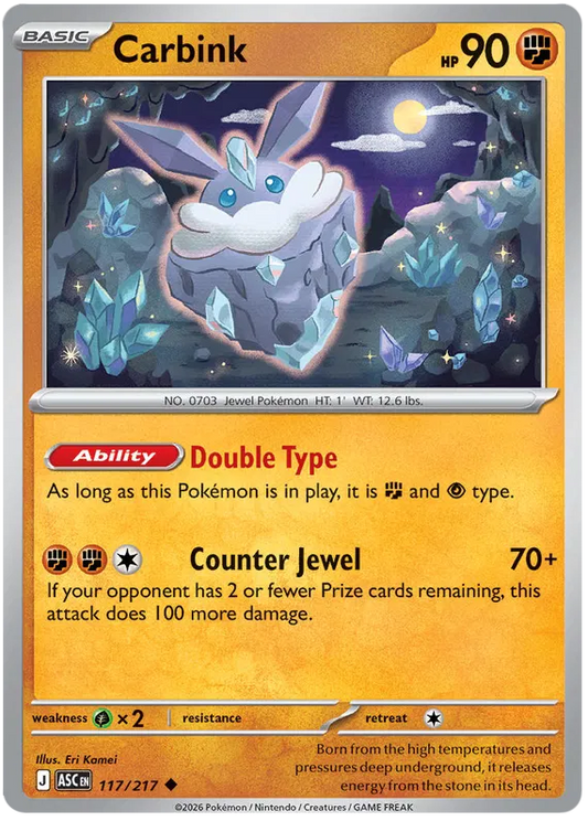 Ascended Heroes - 117/217 - Carbink