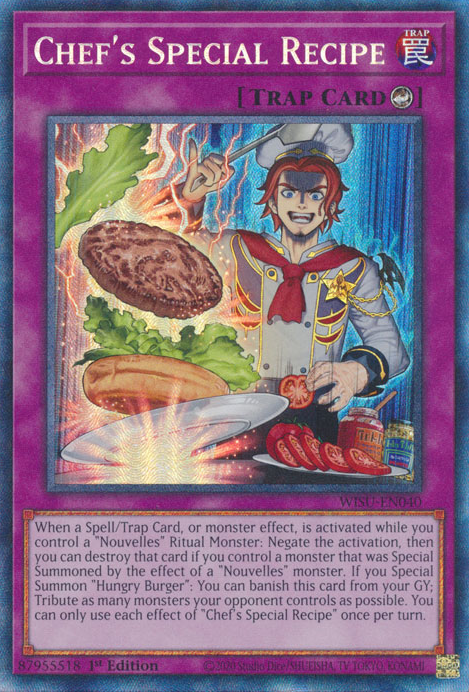 WISU-EN040 - Chef's Special Recipe