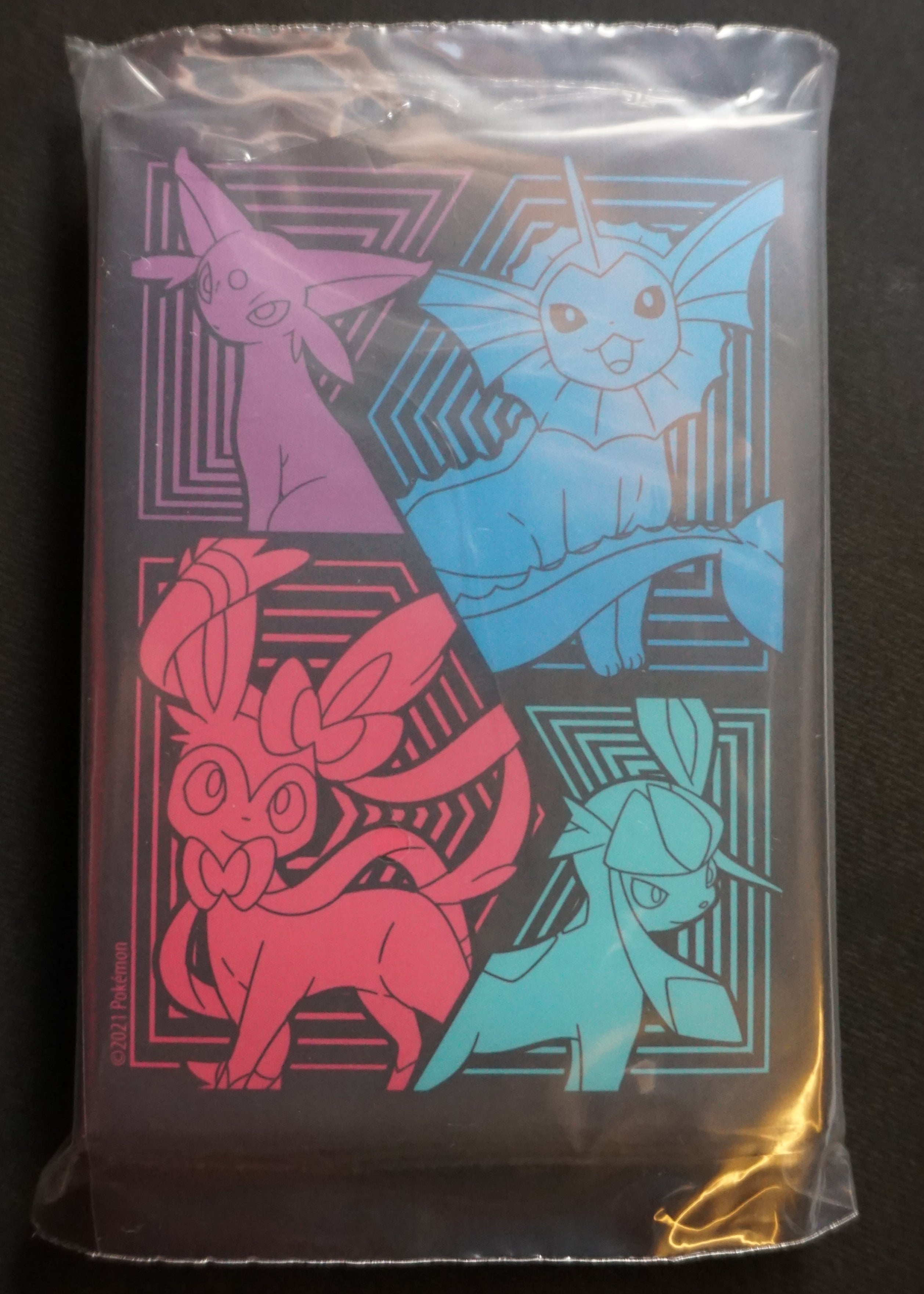 sylveon card sleeves Evolving Skies: Espeon, Vaporeon, Sylveon & Glaceon Card Sleeves (50 s – Cards Center