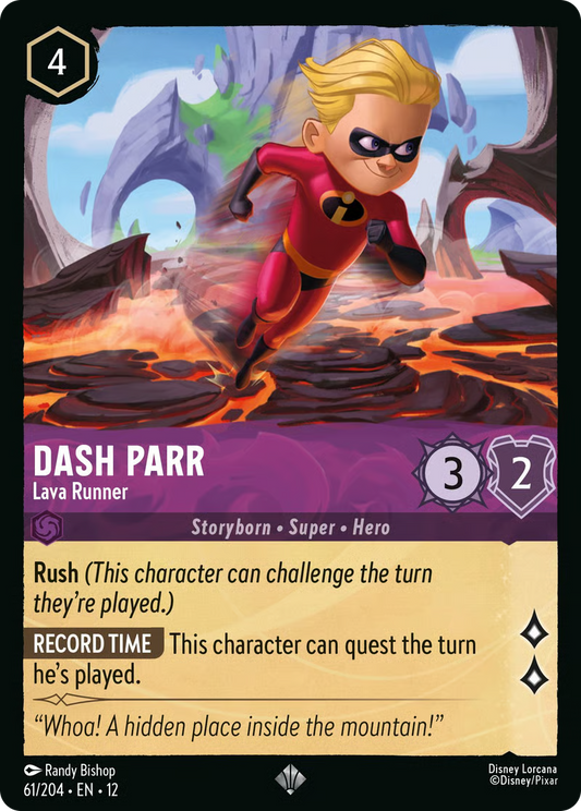 Wilds Unknown - 061/204 - Dash Parr - Lava Runner