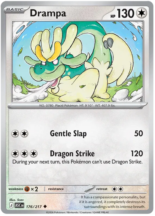 Ascended Heroes - 176/217 - Drampa