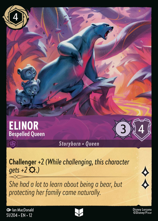 Wilds Unknown - 051/204 - Elinor - Bespelled Queen