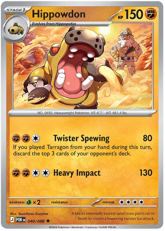 Perfect Order - 040/088 - Hippowdon