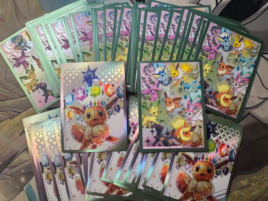 Eeveelution: Card Sleeves (±75 stuks)