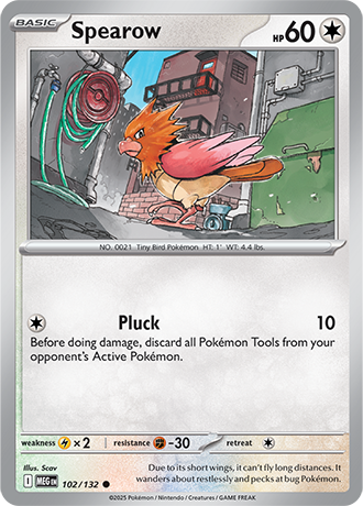 Mega Evolution - 102/132 - Spearow