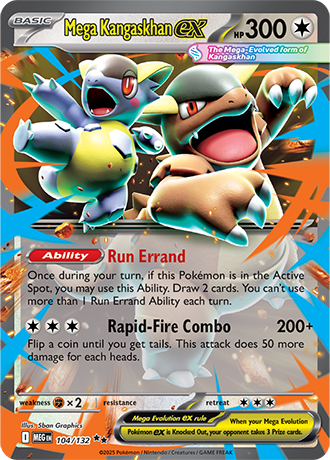 Mega Evolution - 104/132 - Mega Kangaskhan ex