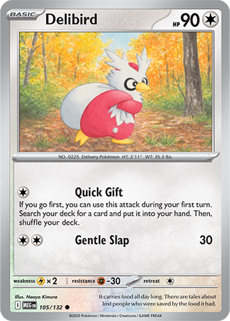 Mega Evolution - 105/132 - Delibird