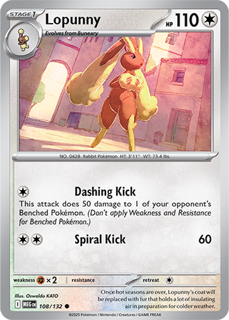 Mega Evolution - 108/132 - Lopunny