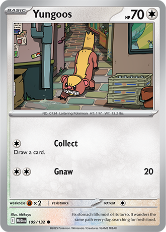 Mega Evolution - 109/132 - Yungoos