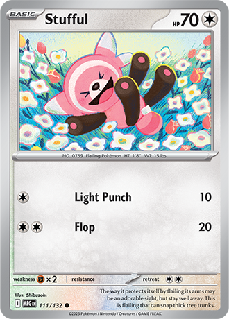 Mega Evolution - 111/132 - Stufful