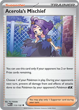 Mega Evolution - 113/132 - Acerola's Mischief