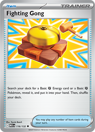Mega Evolution - 116/132 - Fighting Gong