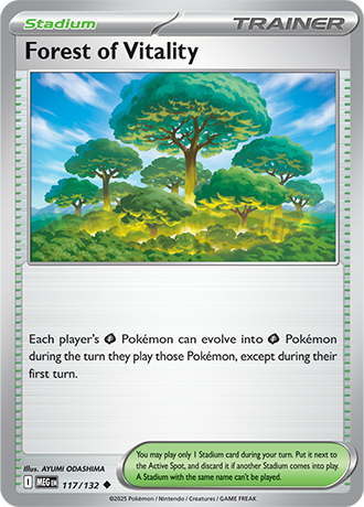 Mega Evolution - 117/132 - Forest of Vitality