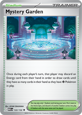 Mega Evolution - 122/132 - Mystery Garden