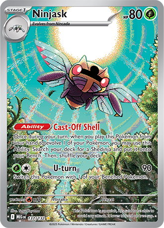 Mega Evolution - 137/132 - Ninjask