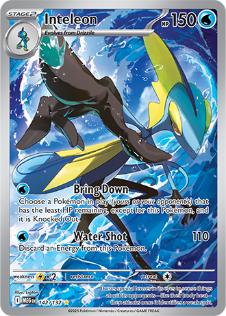 Mega Evolution - 142/132 - Inteleon