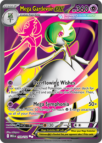 Mega Evolution - 159/132 - Mega Gardevoir ex