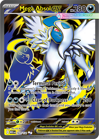 Mega Evolution - 161/132 - Mega Absol ex