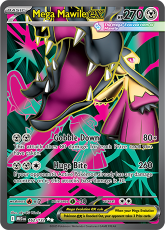 Mega Evolution - 162/132 - Mega Mawile ex