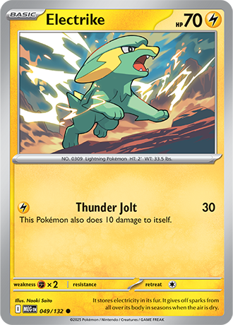 Mega Evolution - 049/132 - Electrike