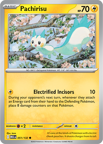 Mega Evolution - 051/132 - Pachirisu