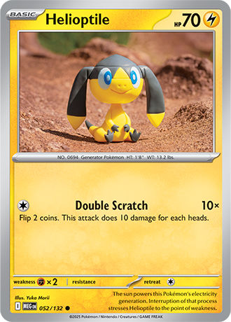 Mega Evolution - 052/132 - Helioptile
