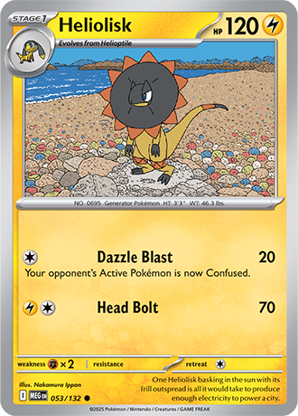 Mega Evolution - 053/132 - Heliolisk