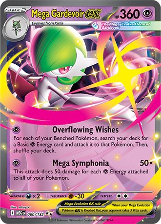 Mega Evolution - 060/132 - Mega Gardevoir ex