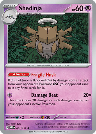 Mega Evolution - 061/132 - Shedinja