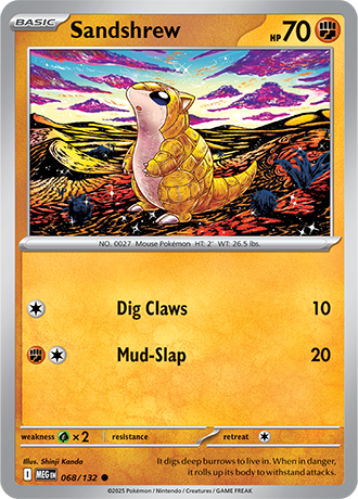 Mega Evolution - 068/132 - Sandshrew