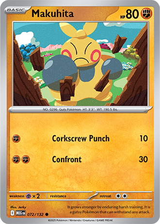 Mega Evolution - 072/132 - Makuhita