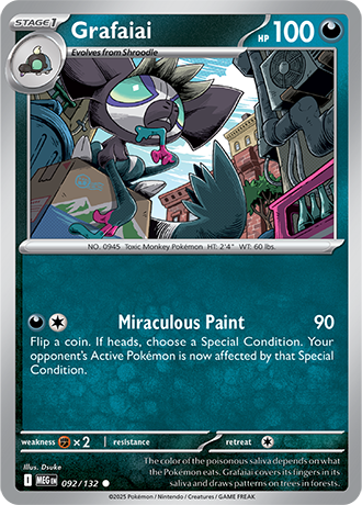 Mega Evolution - 092/132 - Grafaiai
