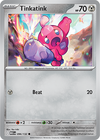 Mega Evolution - 096/132 - Tinkatink