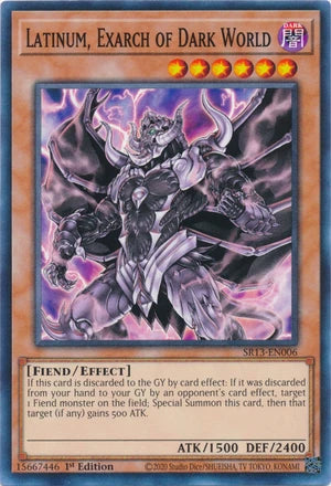 SR13-EN006 - Latinum, Exarch of Dark World