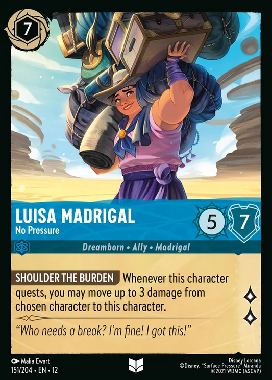 Wilds Unknown - 151/204 - Luisa Madrigal - No Pressure