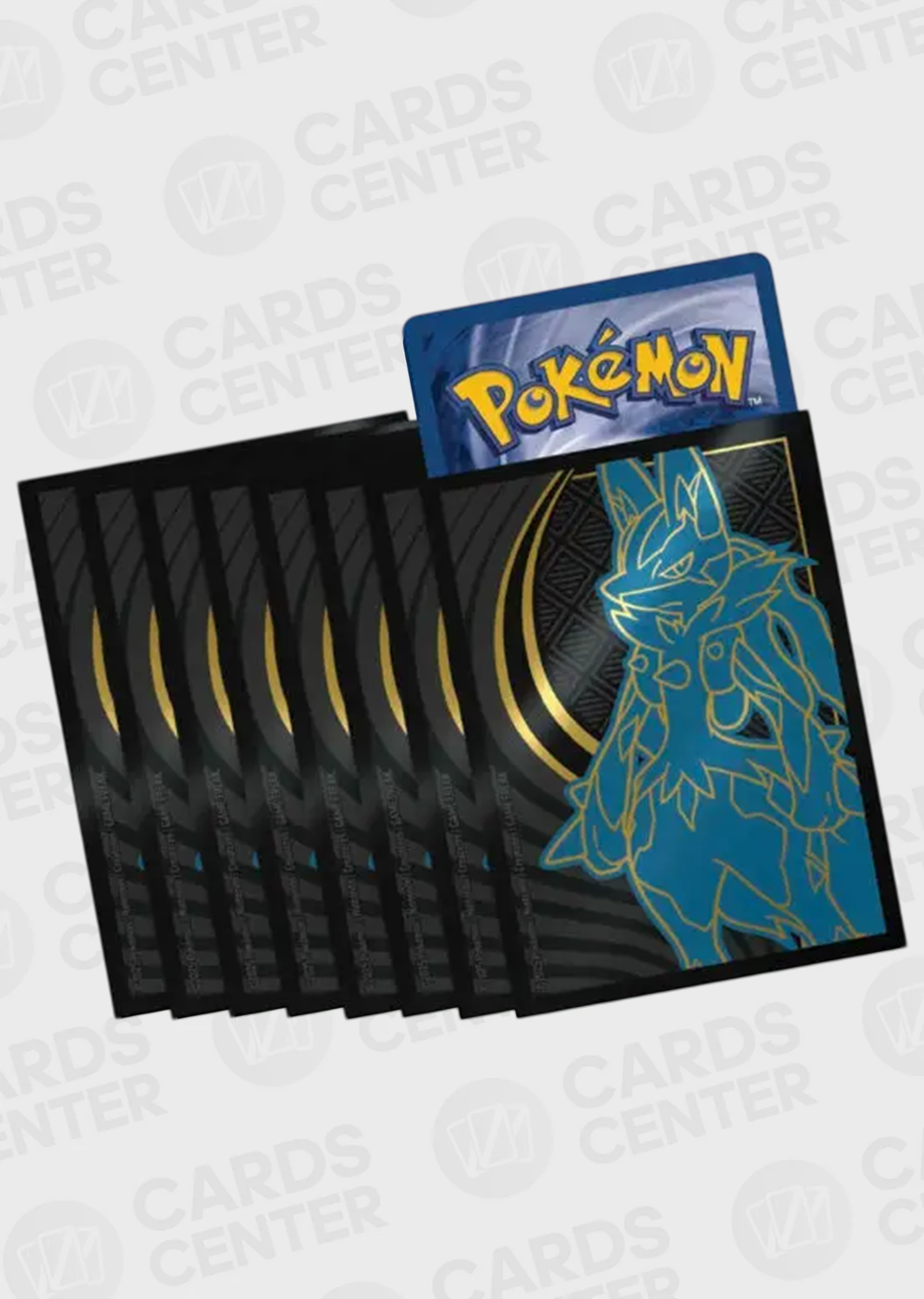 lucario card sleeves Mega Evolution: Mega Lucario Card Sleeves (65 stuks) – Cards Center